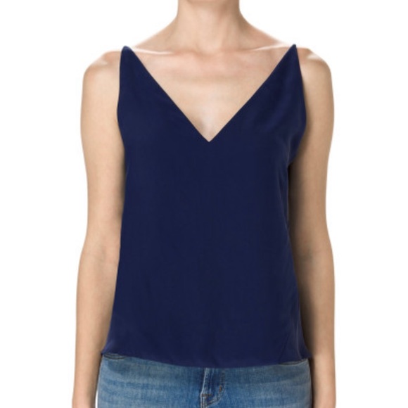 J Brand Tops - Joie silk Lucy cami black iris